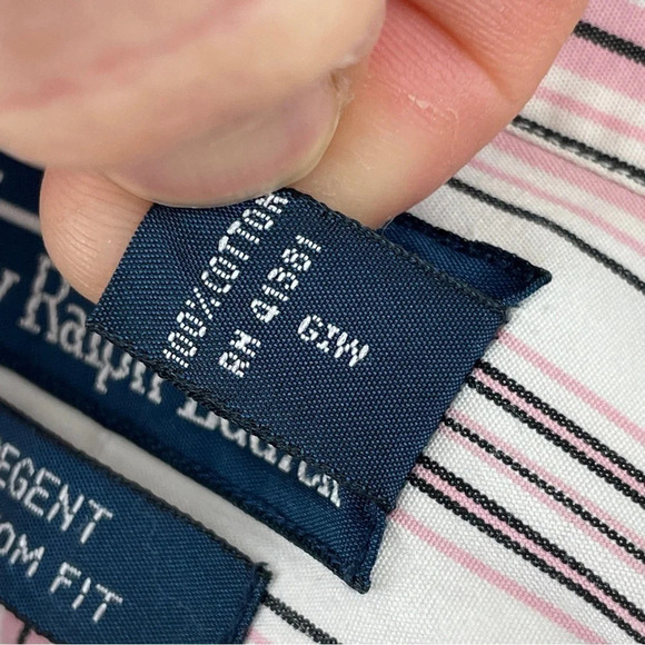 Polo Ralph Lauren Mens Size L Regent Long Sleeve Button Down Shirt 0517 - Picture 2 of 7